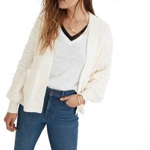 Madewell Bobble Cardigan Sweater NWOT